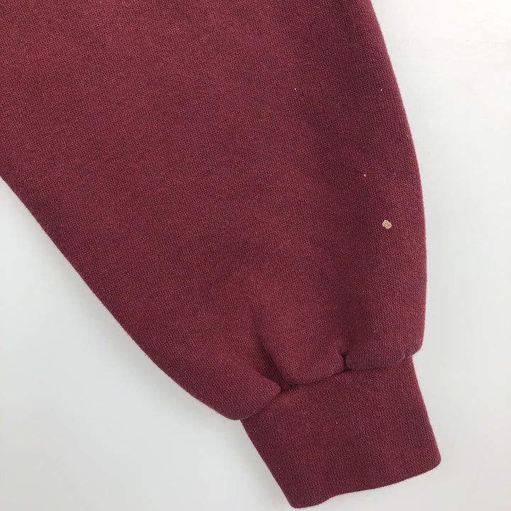 Vintage 90'S GARMENTGRAPHICS college sweatshirt, made in the USA, size XL, men's cotton red type reddish brown Vintage Second Hand