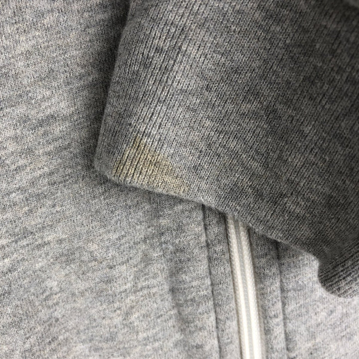 Ralph Lauren full-zip sweatshirt, men's size M cotton gray type Vintage Second Hand
