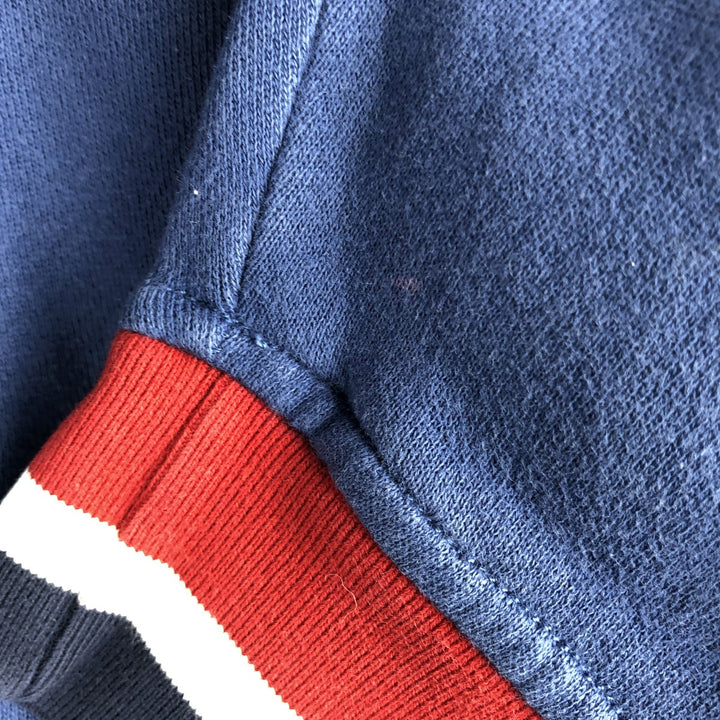 Ralph Lauren full-zip sweatshirt, men's size L cotton blue type Vintage Second Hand