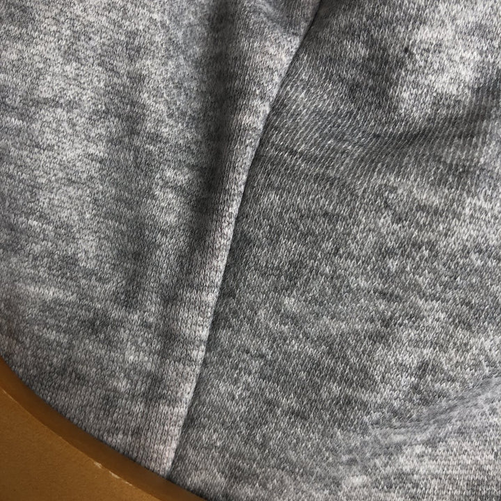 Full-zip sweatshirt hoodie, made in the USA, men's size M unclear gray type Vintage Second Hand