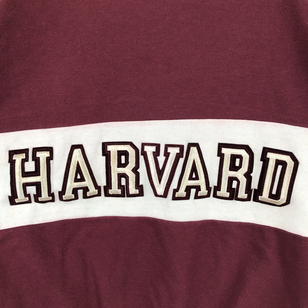 Vintage 1980'S Champion Harvard University college sweatshirt, Made in USA, Men's XL cotton red type reddish brown Vintage Second Hand