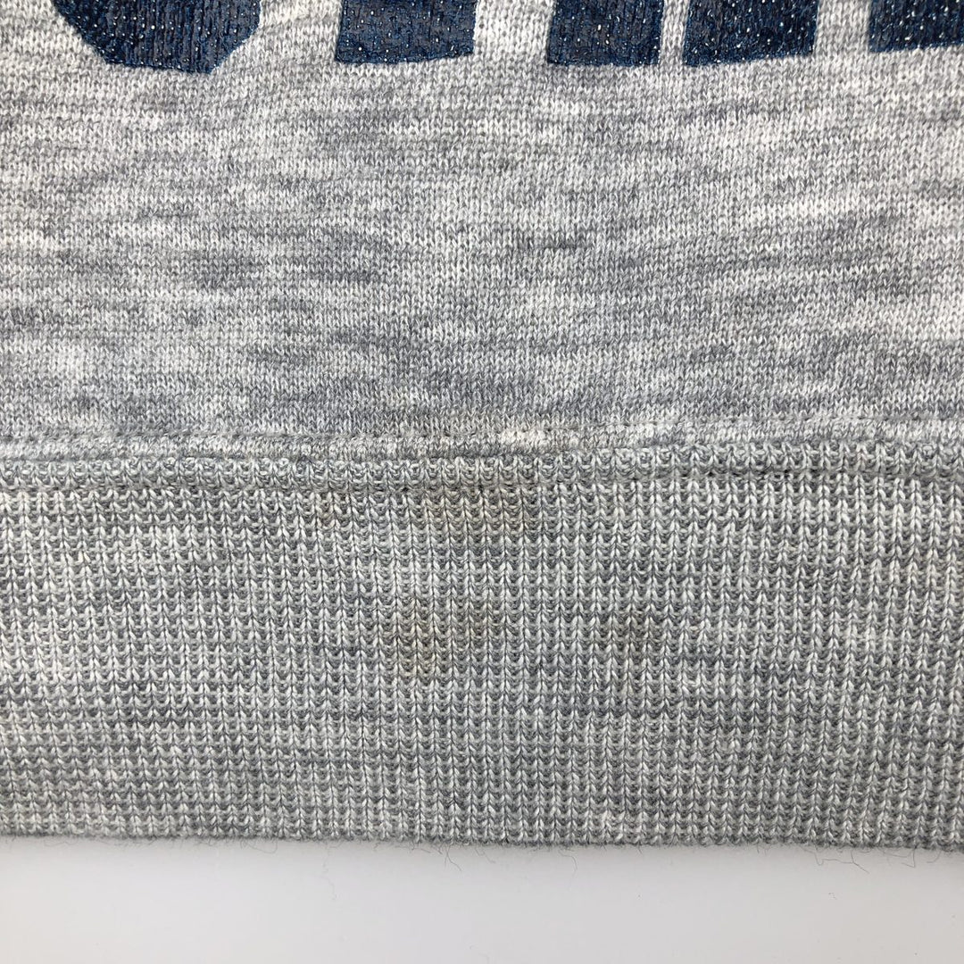 Vintage 1990'S Lee Heavy Weight Penn State University College Sweatshirt, Made in USA, Men's Size Medium cotton gray type Vintage Second Hand