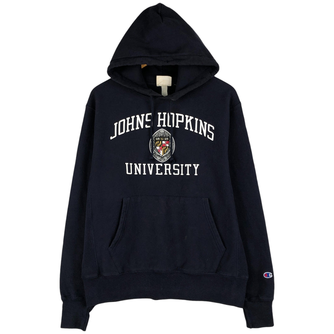 Champion REVERSE WEAVE Reverse Weave College Sweat Pullover Hoodie Men's M unclear black type Vintage Second Hand