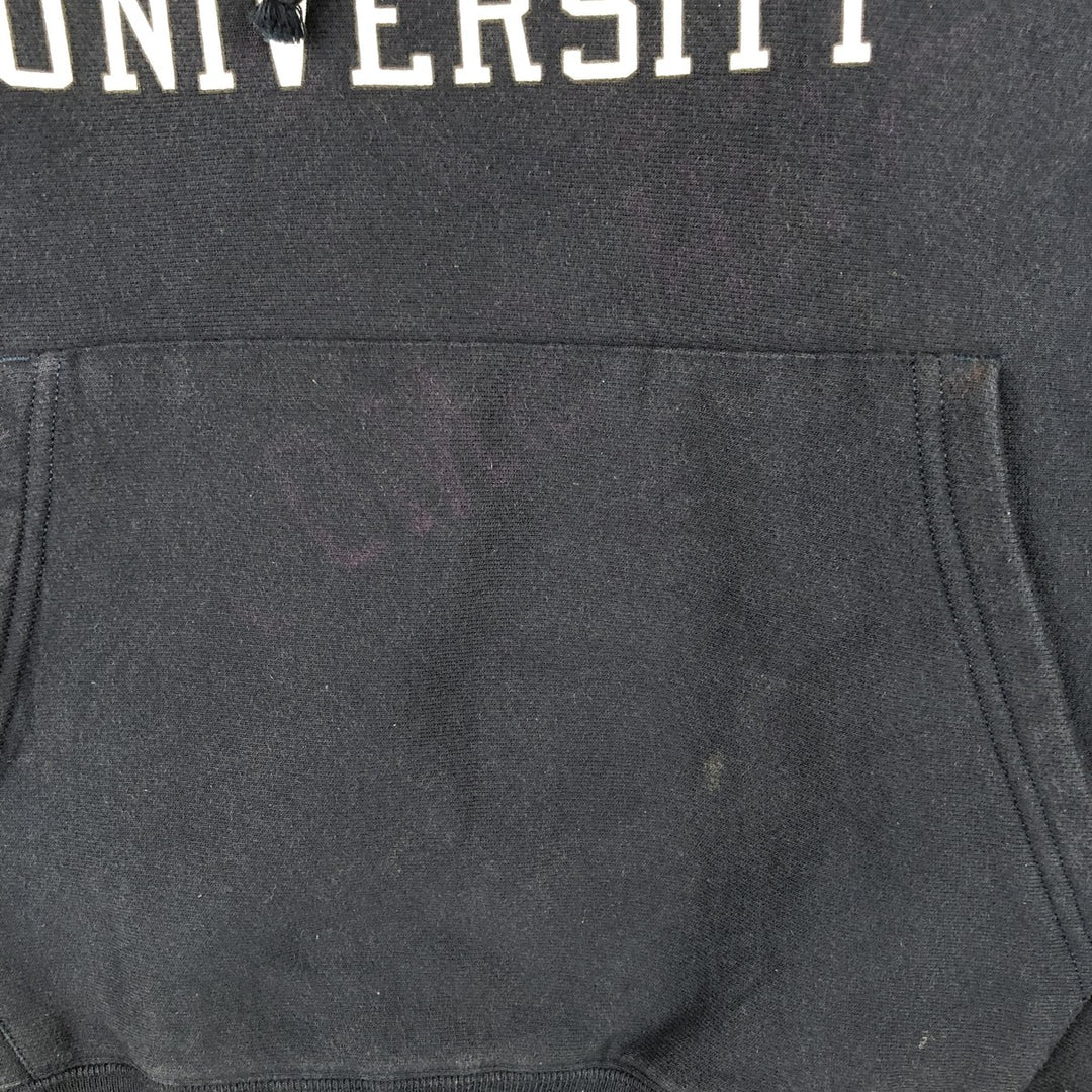 Champion REVERSE WEAVE Reverse Weave College Sweat Pullover Hoodie Men's M unclear black type Vintage Second Hand