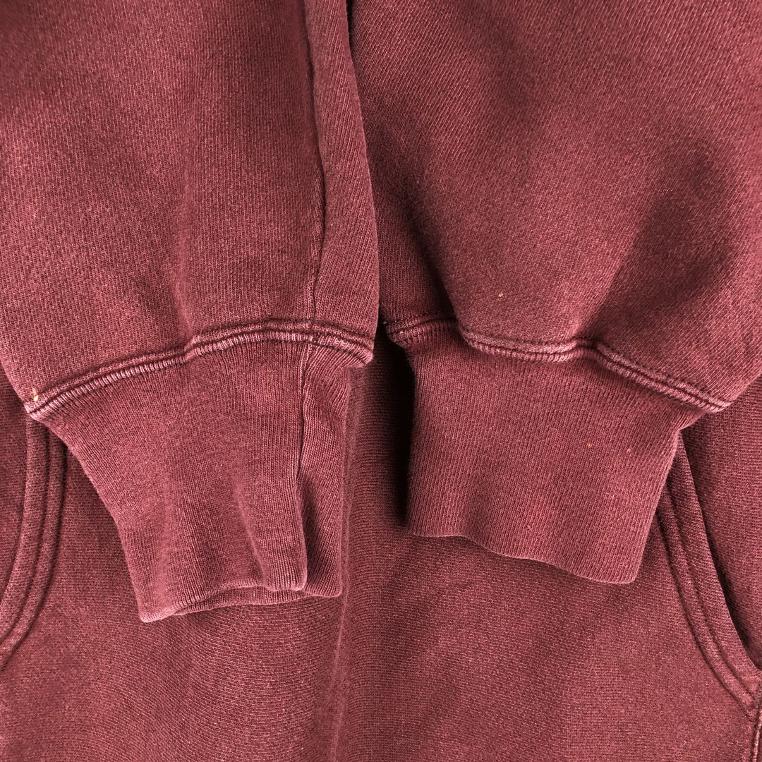 2000'S Champion Original Reverse Weave Eyeless Pullover Hoodie, Men's Size M cotton red type reddish brown Vintage Second Hand
