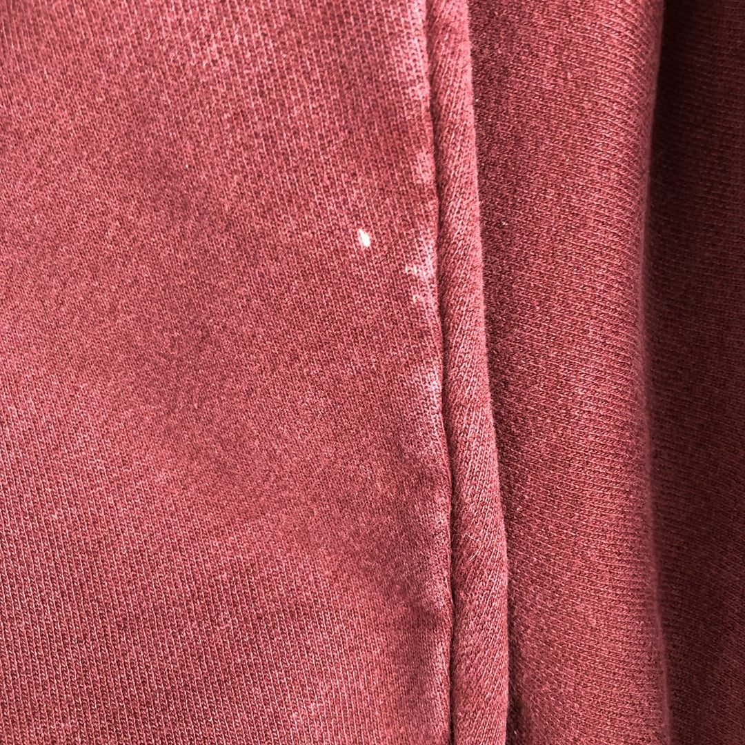 2000'S Champion Original Reverse Weave Eyeless Pullover Hoodie, Men's Size M cotton red type reddish brown Vintage Second Hand
