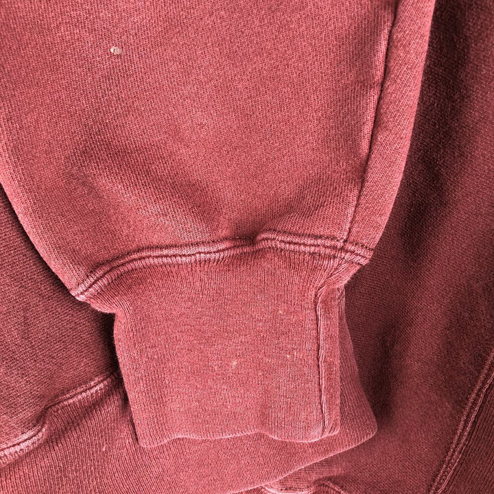 2000'S Champion Original Reverse Weave Eyeless Pullover Hoodie, Men's Size M cotton red type reddish brown Vintage Second Hand