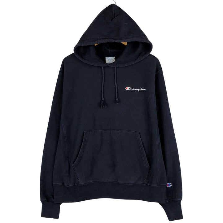 Champion REVERSE WEAVE Reverse Weave Sweat Pullover Hoodie Men's M unclear navy blue type Vintage Second Hand