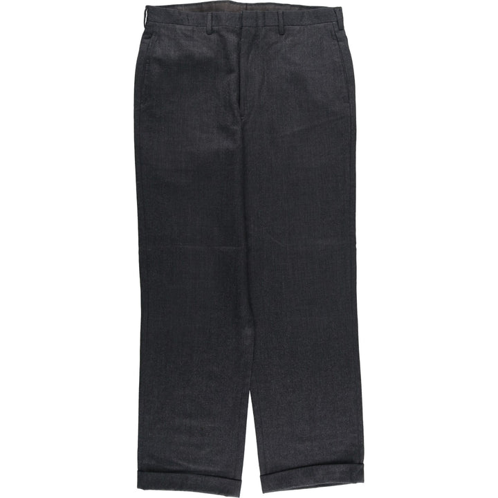 JOS. A. BANK Men's Vintage Wool Pants and Slacks, Size W34 wool gray type Vintage Second Hand