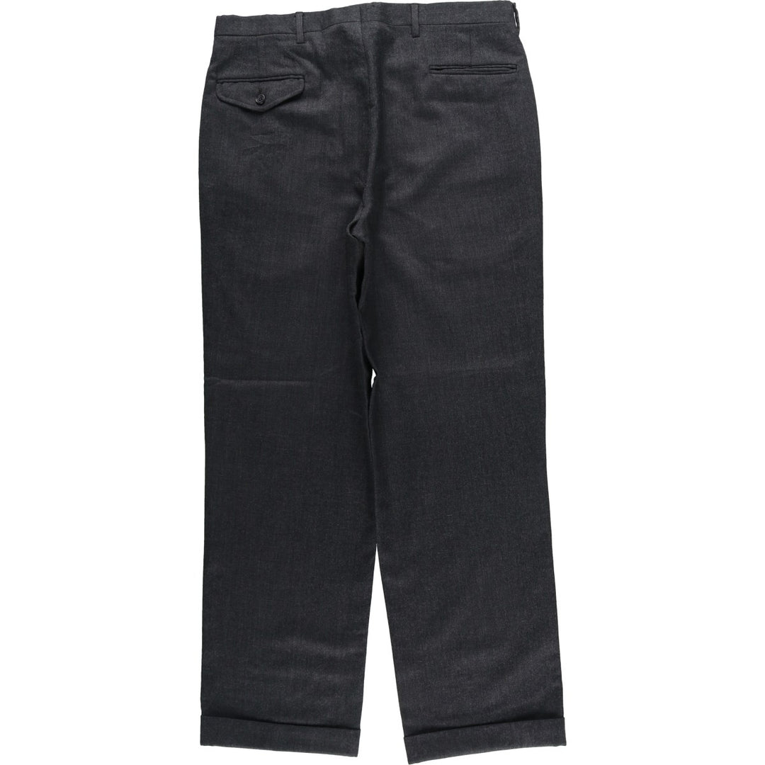 JOS. A. BANK Men's Vintage Wool Pants and Slacks, Size W34 wool gray type Vintage Second Hand