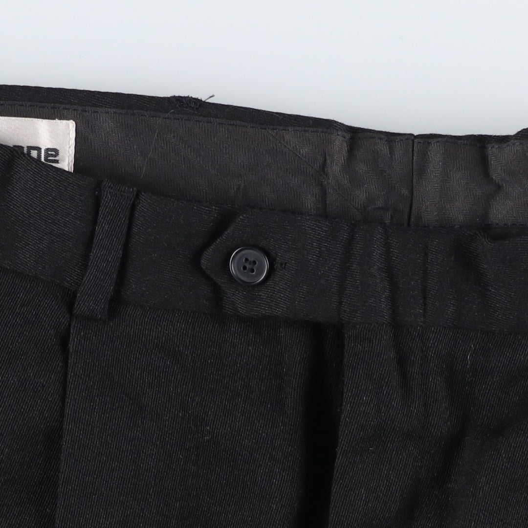 Liz Claiborne Two-pleat Slacks, Men's Size W34 unclear black type Vintage Second Hand