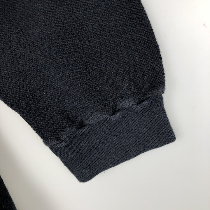 Ralph Lauren POLO by Ralph Lauren long sleeve polo shirt, men's size XXL cotton navy blue type Vintage Second Hand