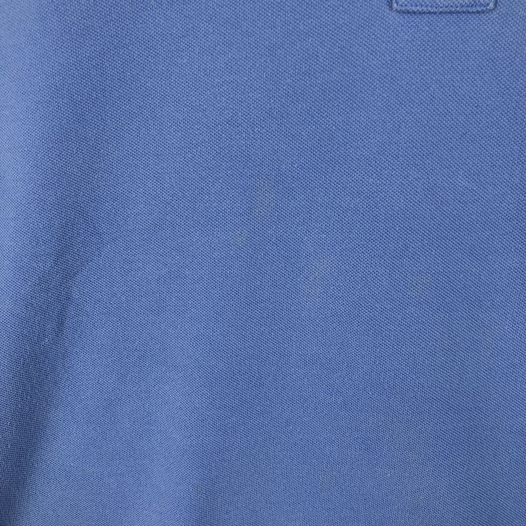 Ralph Lauren POLO by Ralph Lauren long sleeve polo shirt, men's XL size cotton Blue type light blue Vintage Second Hand