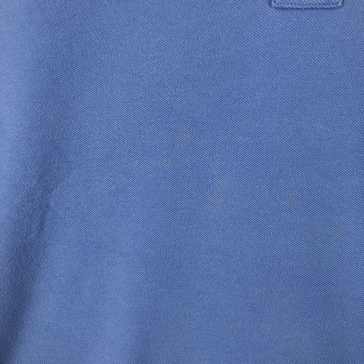 Ralph Lauren POLO by Ralph Lauren long sleeve polo shirt, men's XL size cotton Blue type light blue Vintage Second Hand