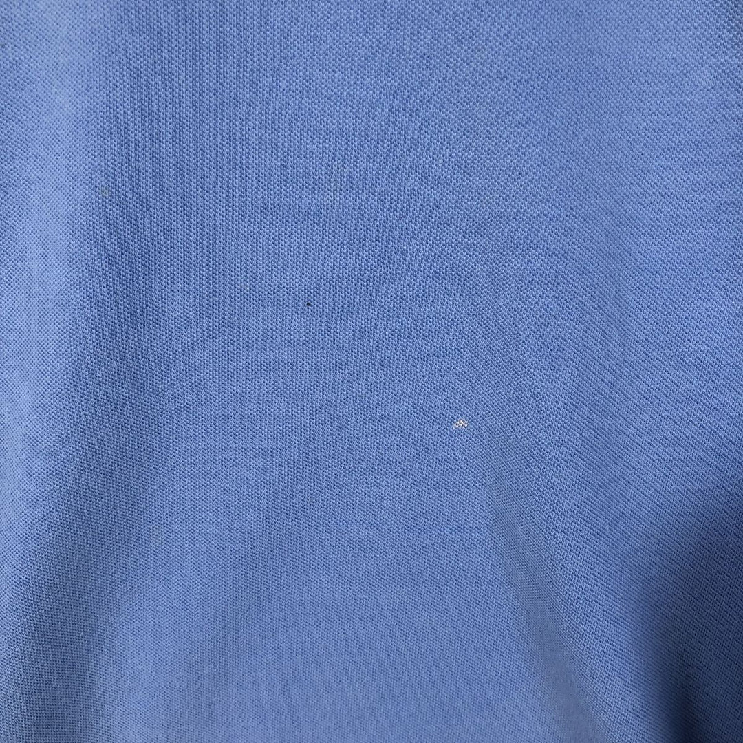 Ralph Lauren POLO by Ralph Lauren long sleeve polo shirt, men's XL size cotton Blue type light blue Vintage Second Hand
