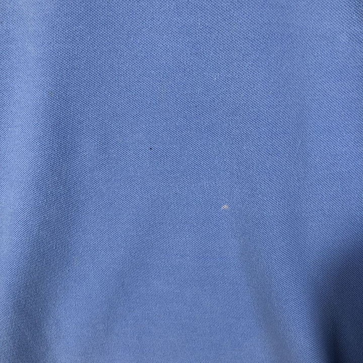 Ralph Lauren POLO by Ralph Lauren long sleeve polo shirt, men's XL size cotton Blue type light blue Vintage Second Hand