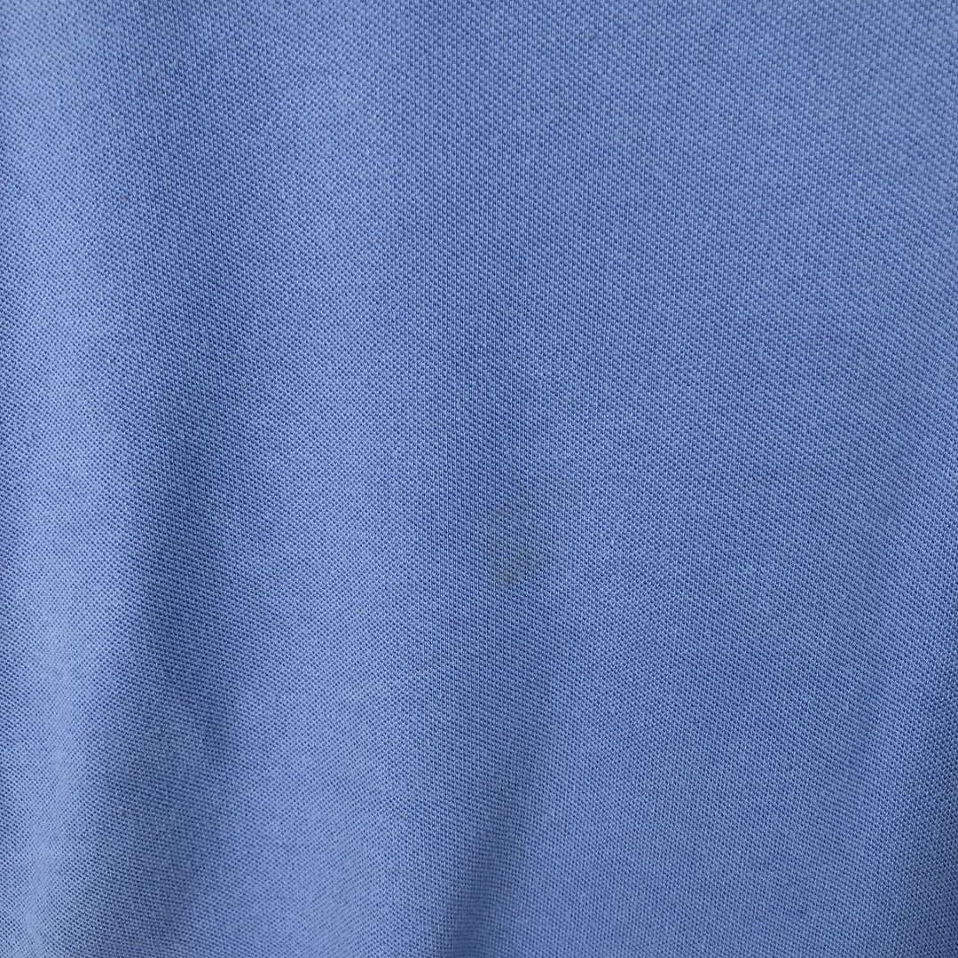 Ralph Lauren POLO by Ralph Lauren long sleeve polo shirt, men's XL size cotton Blue type light blue Vintage Second Hand