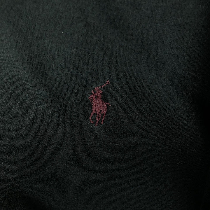 Ralph Lauren POLO by Ralph Lauren long sleeve polo shirt, men's size L Pima Cotton Green type dark green Vintage Second Hand