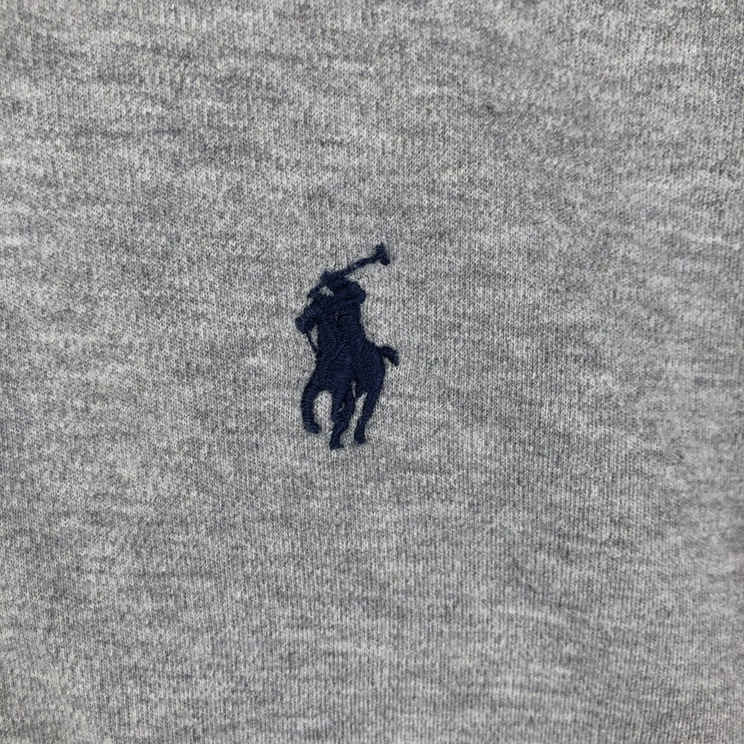 Ralph Lauren POLO by Ralph Lauren long sleeve polo shirt, men's size L cotton gray type Vintage Second Hand