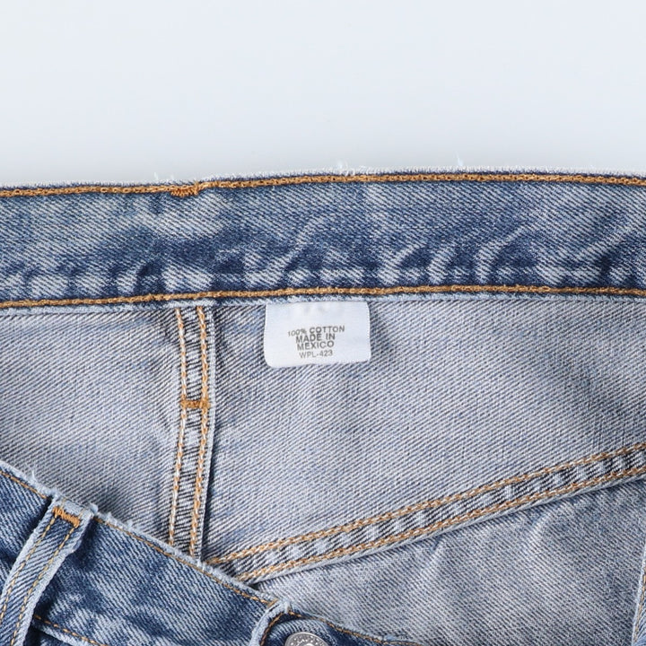 Levi's 501 straight denim pants for men, size W34 cotton blue type Vintage Second Hand