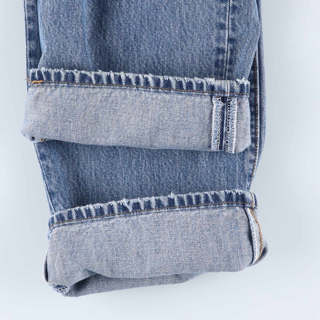 Levi's 501 straight denim pants for men, size W34 cotton blue type Vintage Second Hand