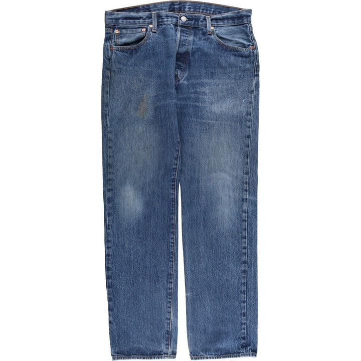 Levi's 501 straight denim pants for men, size W36 cotton blue type Vintage Second Hand