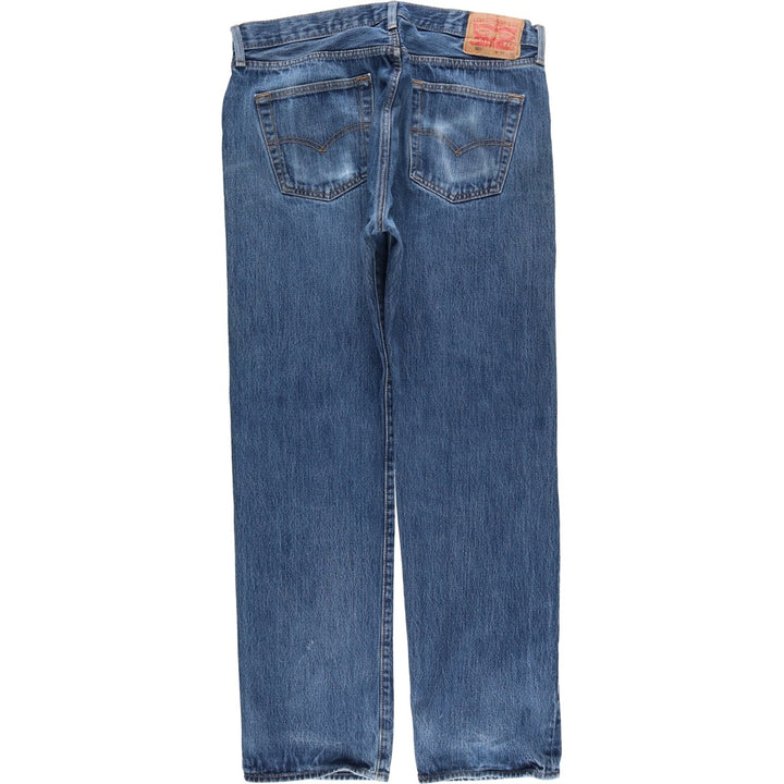 Levi's 501 straight denim pants for men, size W36 cotton blue type Vintage Second Hand