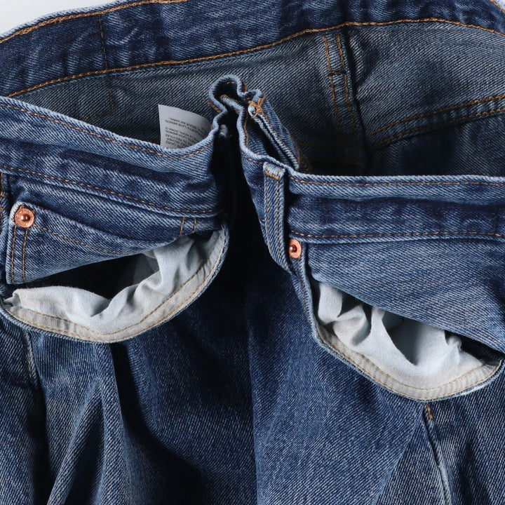 Levi's 501 straight denim pants for men, size W36 cotton blue type Vintage Second Hand