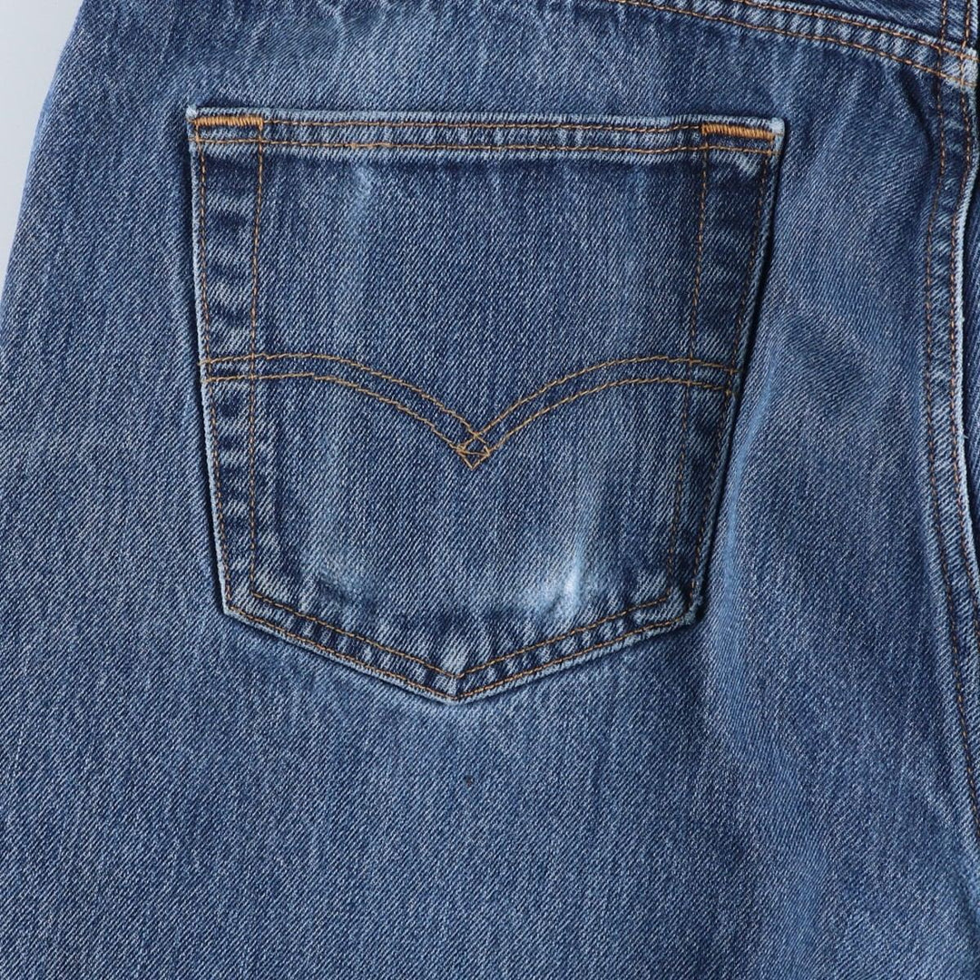 Levi's 501 straight denim pants for men, size W36 cotton blue type Vintage Second Hand