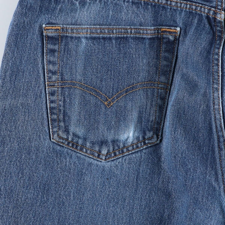 Levi's 501 straight denim pants for men, size W36 cotton blue type Vintage Second Hand