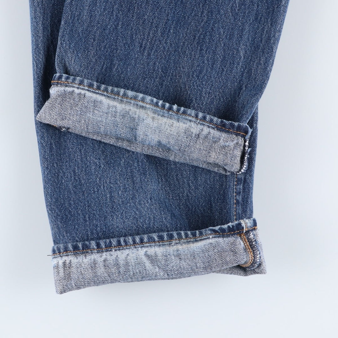 Levi's 501 straight denim pants for men, size W36 cotton blue type Vintage Second Hand