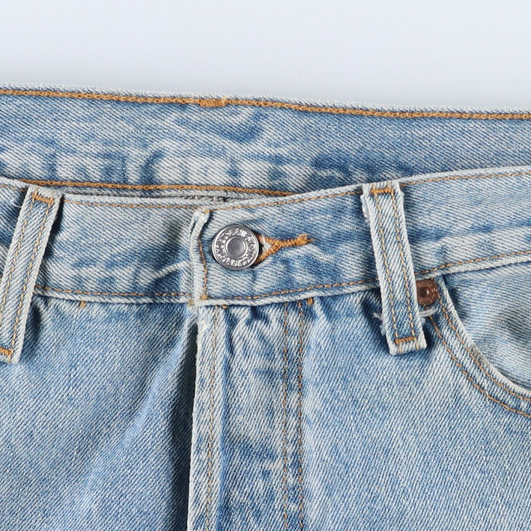 Levi's 501 straight denim pants for men, size W35 cotton blue type Vintage Second Hand