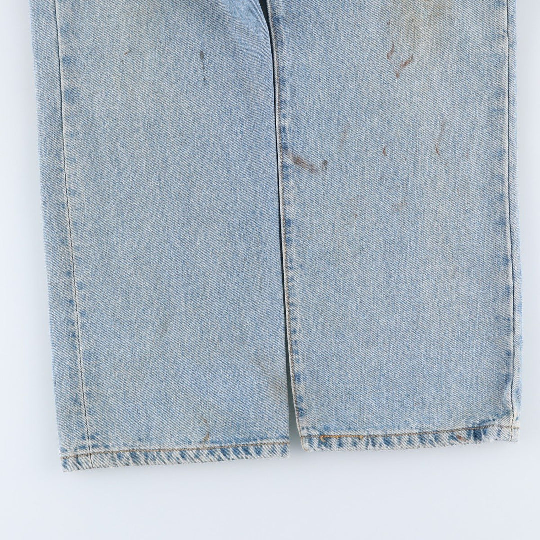 Levi's 501 straight denim pants for men, size W35 cotton blue type Vintage Second Hand