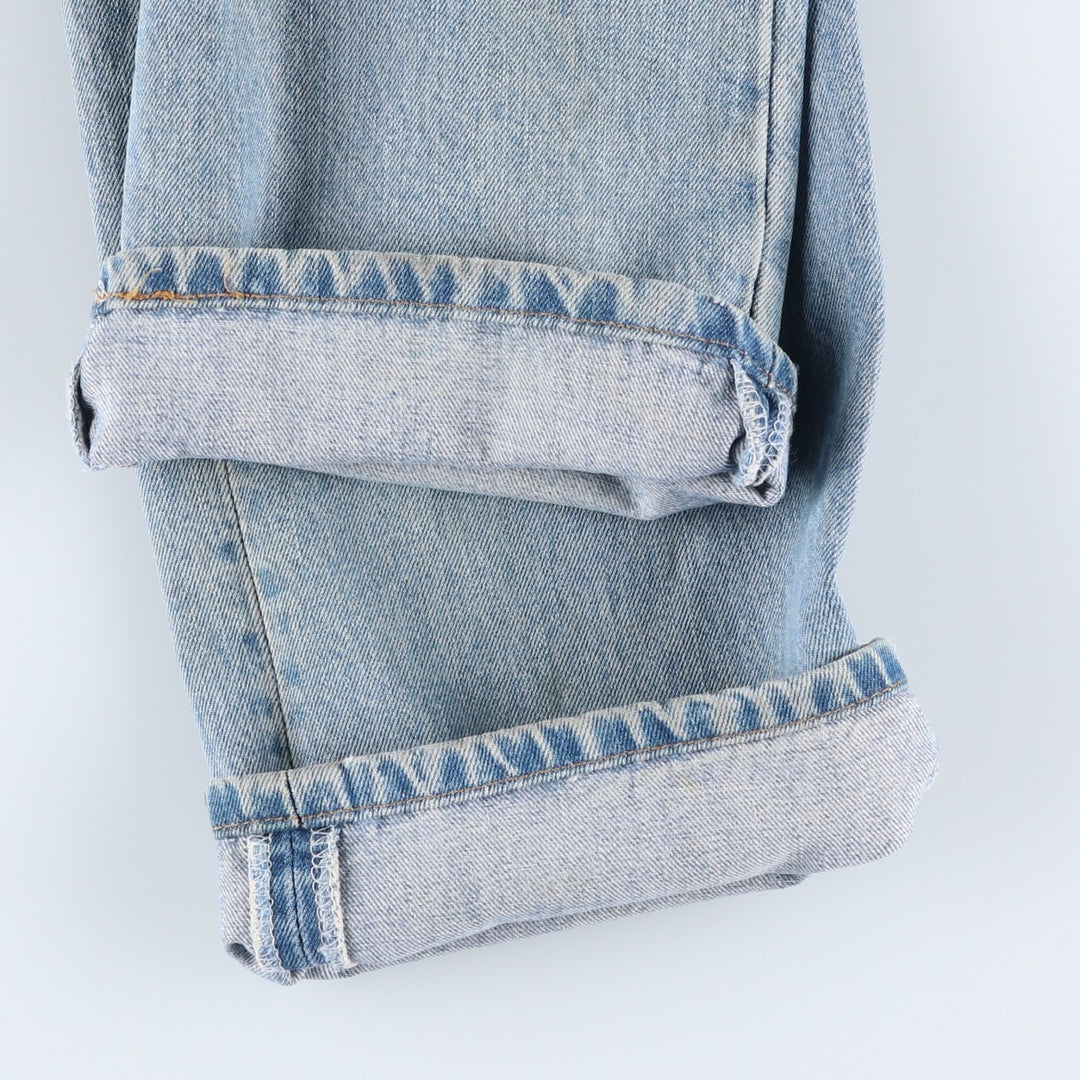Levi's 501 straight denim pants for men, size W35 cotton blue type Vintage Second Hand