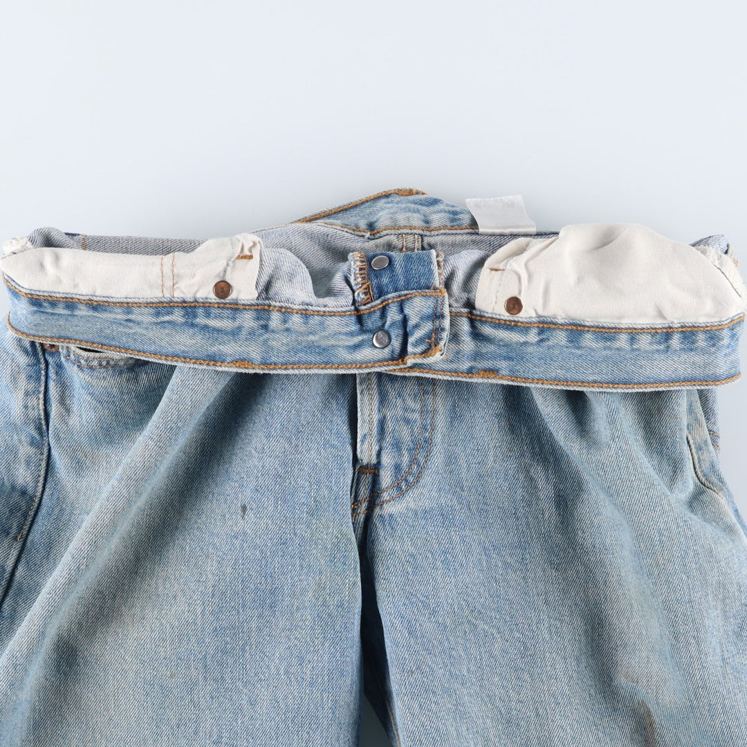 Levi's 501 straight denim pants for men, size W35 cotton blue type Vintage Second Hand
