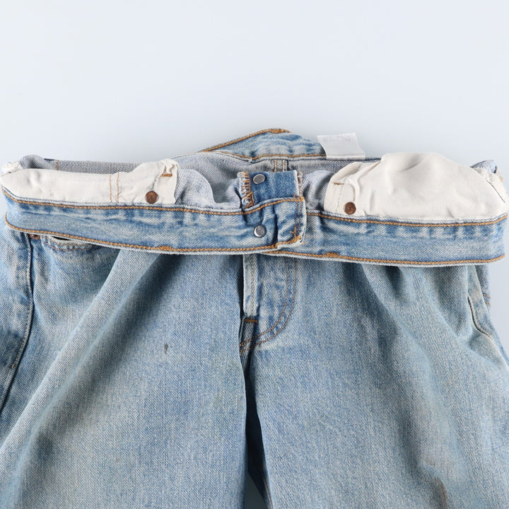 Levi's 501 straight denim pants for men, size W35 cotton blue type Vintage Second Hand