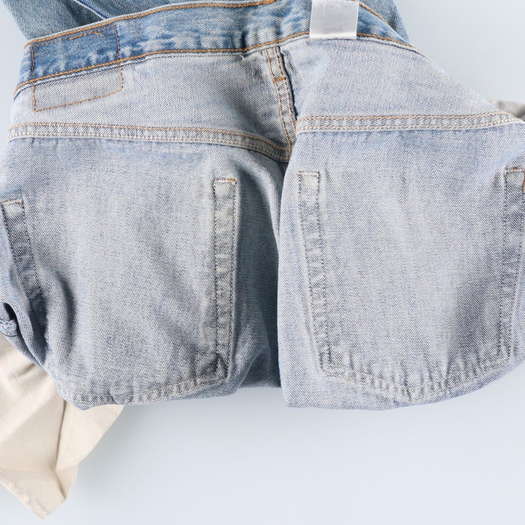 Levi's 501 straight denim pants for men, size W35 cotton blue type Vintage Second Hand