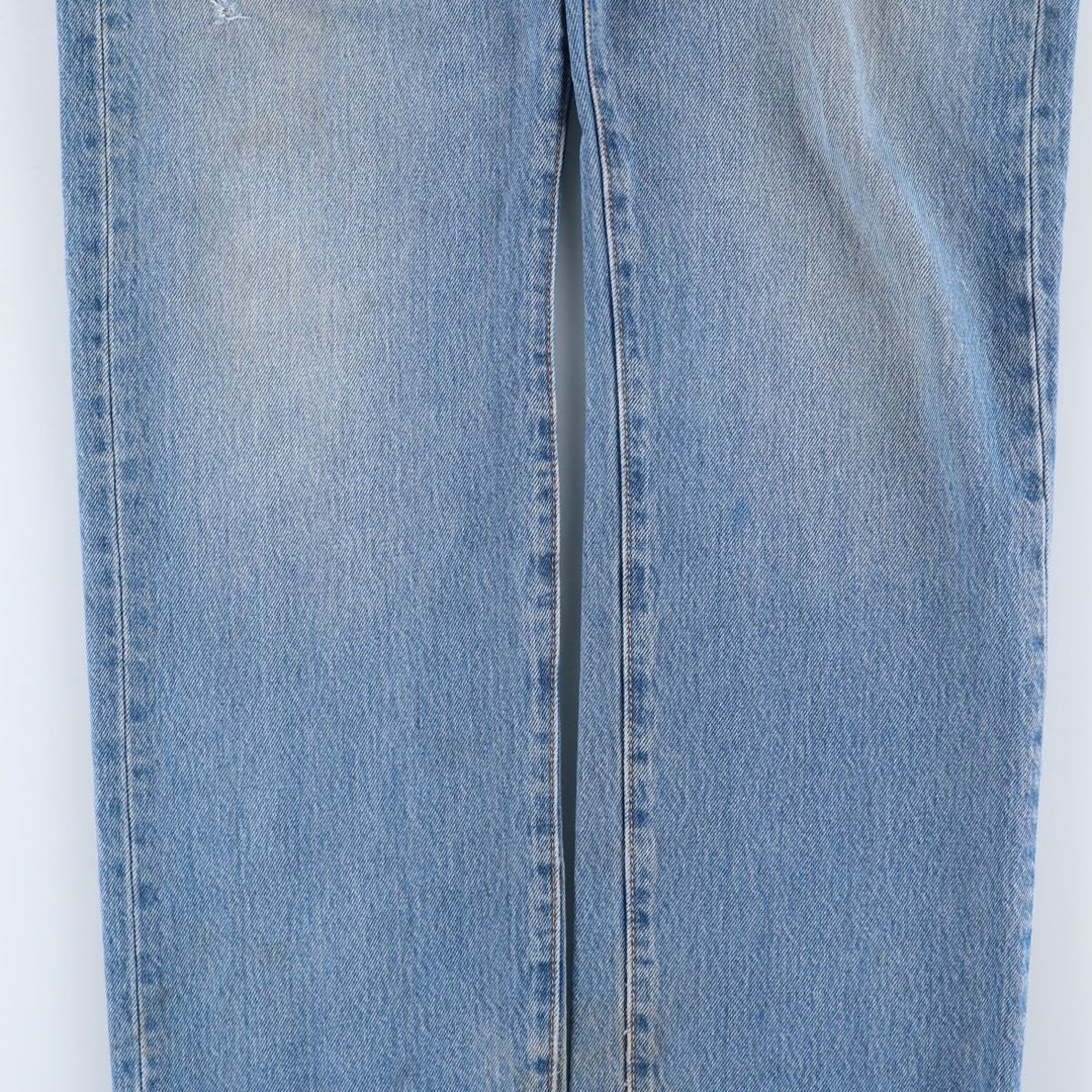 Levi's 501 straight denim pants for men, size W34 cotton blue type Vintage Second Hand