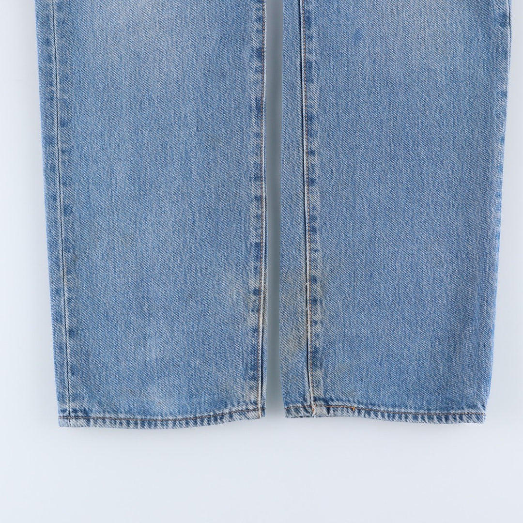 Levi's 501 straight denim pants for men, size W34 cotton blue type Vintage Second Hand