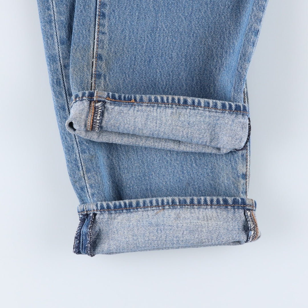 Levi's 501 straight denim pants for men, size W34 cotton blue type Vintage Second Hand
