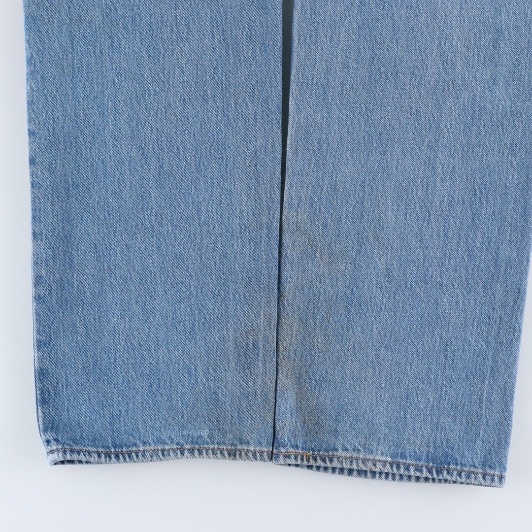 Levi's 501 straight denim pants for men, size W34 cotton blue type Vintage Second Hand