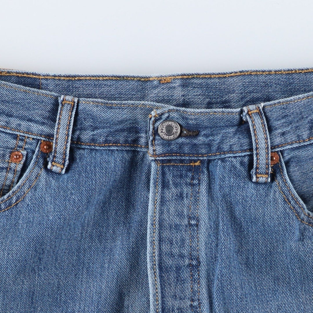 Levi's 501 straight denim pants for men, size W36 cotton blue type Vintage Second Hand
