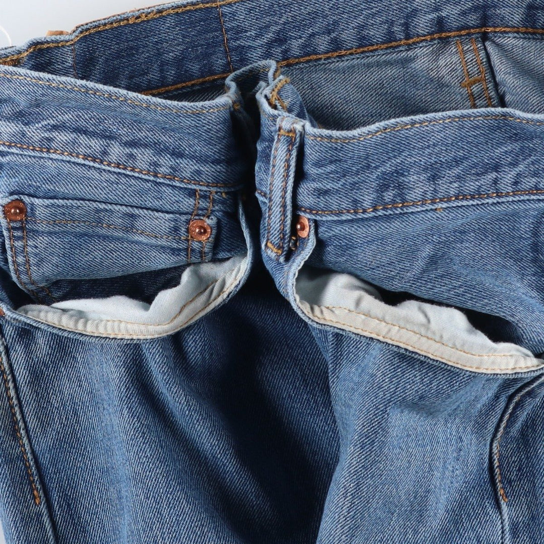 Levi's 501 straight denim pants for men, size W36 cotton blue type Vintage Second Hand