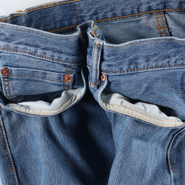 Levi's 501 straight denim pants for men, size W36 cotton blue type Vintage Second Hand
