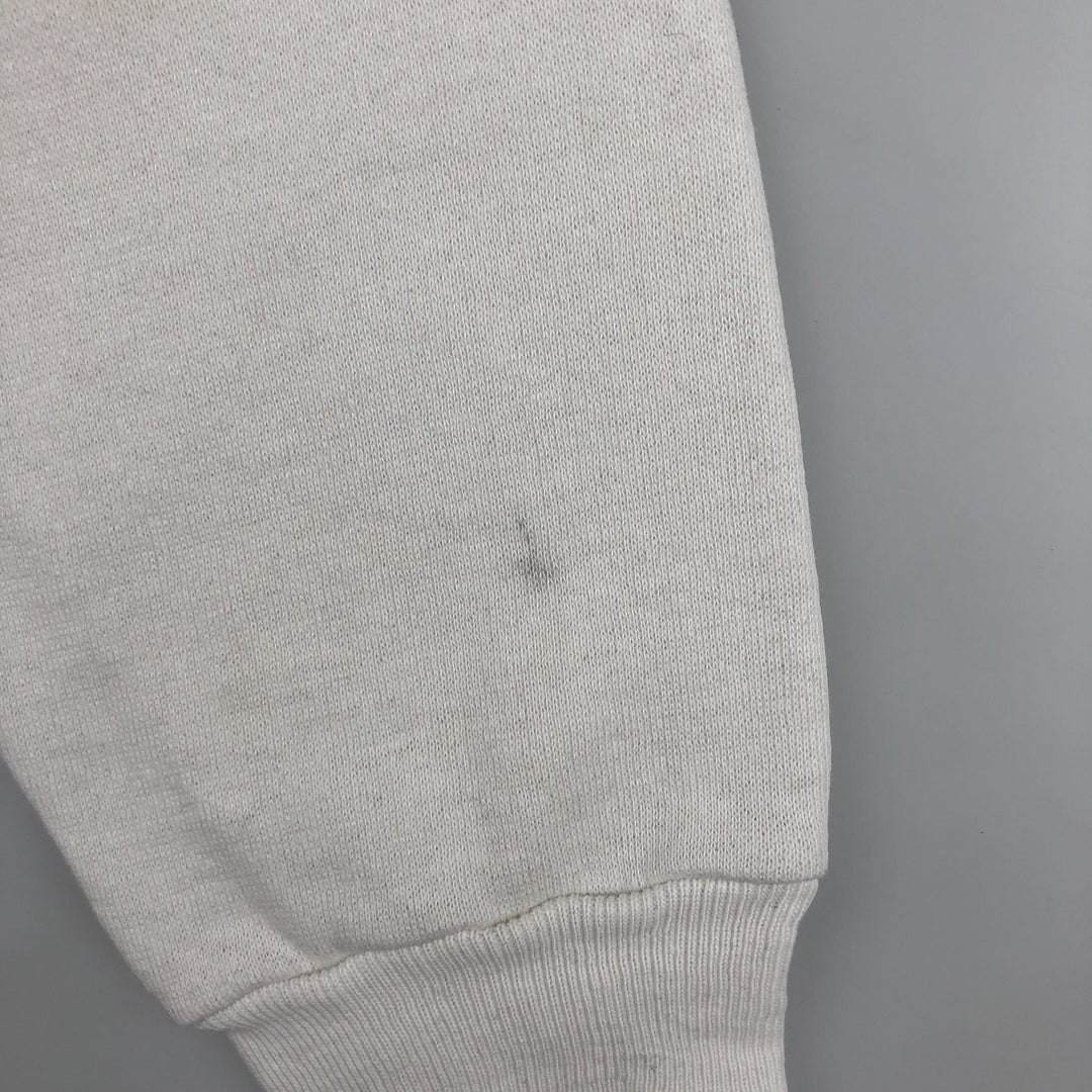 80'S Champion Reverse Weave Tricot Tag Sweatshirt Pullover Hoodie Made in USA Men's M Vintage polyester white type Vintage Second Hand