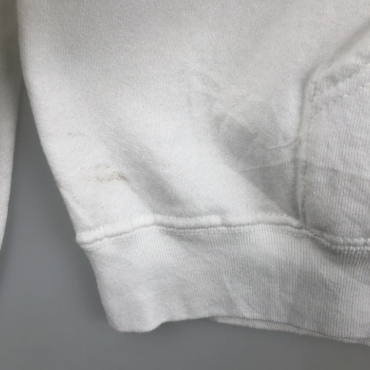 90'S Fruit of the Loom Newport Advertising Pullover Hoodie, Made in USA, Men's XL cotton white type Vintage Second Hand