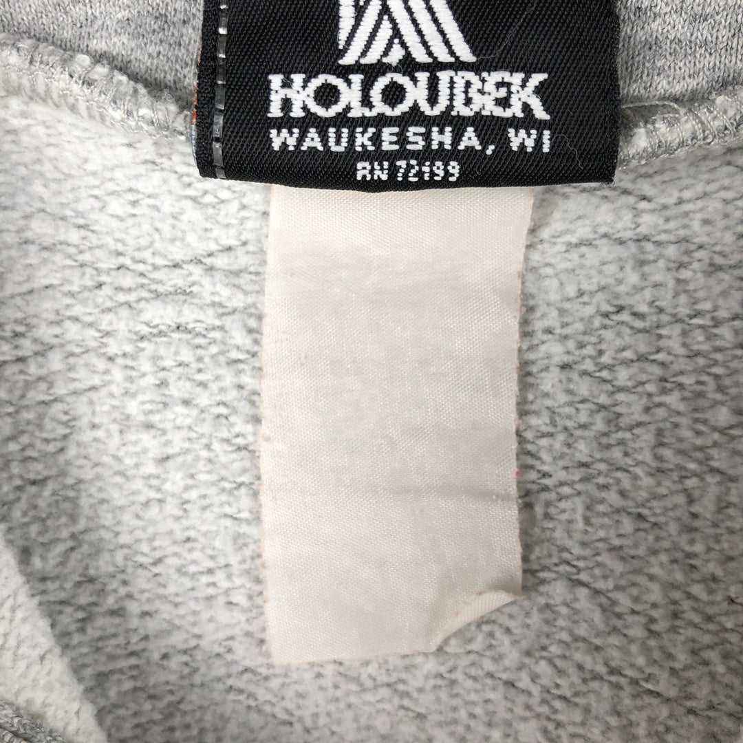 2000'S Harley-Davidson Half-Zip Advertising Pullover Hoodie, Men's XL unclear gray type Vintage Second Hand