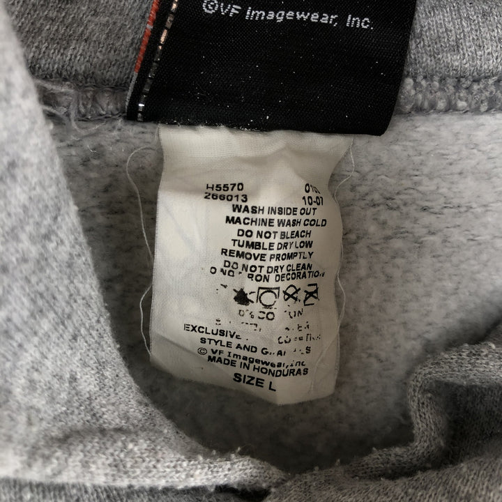 Harley-Davidson Advertising Pullover Hoodie, Men's Size L unclear gray type Vintage Second Hand