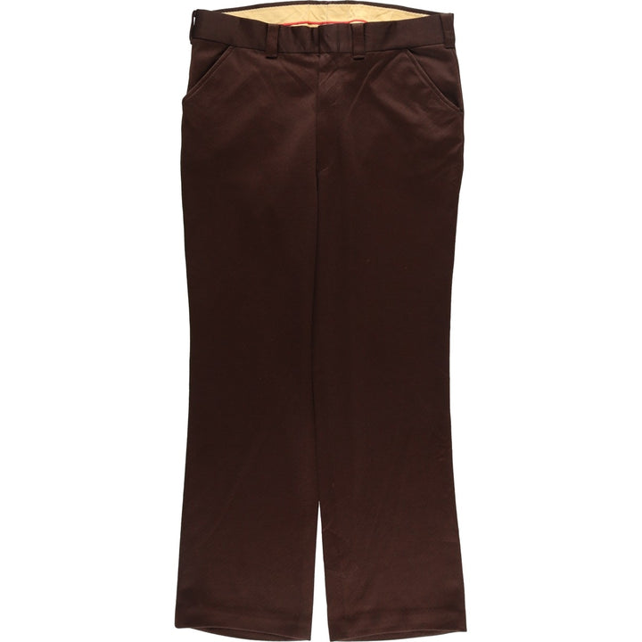 Vintage 1970'S Anderson-Little flared pants, men's size W36 unclear brown type Vintage Second Hand