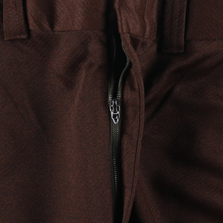 Vintage 1970'S Anderson-Little flared pants, men's size W36 unclear brown type Vintage Second Hand